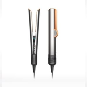 Silver and Black Hair Straightener